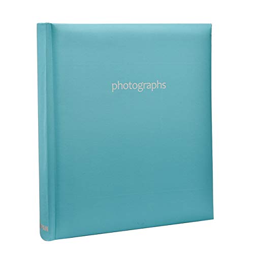 ARPAN - Álbum de Fotos para 120 Fotos (13 x 18 cm, 28 x 26 x 3 cm), Color Azul Pastel