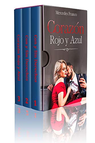 Corazón Rojo y Azul: (Oferta Especial 3 en 1) La Colección Completa de Libros de Novelas Románticas en Español. Una Novela Romántica de Mercedes Franco