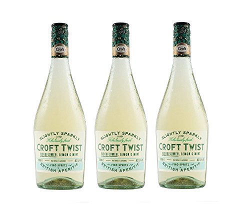 Croft Twist Vino Fino D.O. Jerez – 3 botellas de 750 ml – Total: 2250 ml