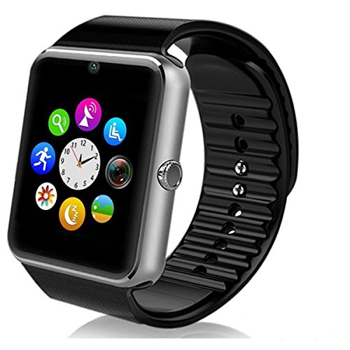 deyoun® Teléfono Móvil Reloj Bluetooth Smart Watch Pulsera con Cámara SIM para Samsung Galaxy S7 Edge S6/S5 HTC LG Sony Huawei Android teléfono