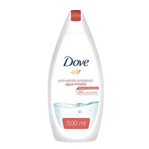 Dove, Gel de ducha, Agua Micelar Anti-Estrés Ambiental - 500 ml