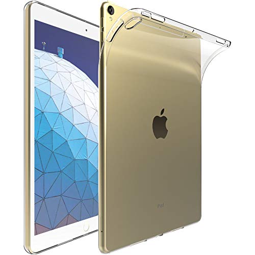 ebestStar - Funda Compatible con iPad Air 3 2019 10.5 Carcasa Silicona, Protección Crystal Clear TPU Gel, Ultra Slim Case, Transparente [iPad: 250.6 x 174.1 x 6.1mm, 10.5'']