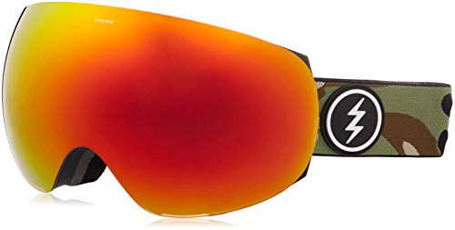 Electric Unisex - Gafas de Snowboard para Adultos EG3, Color Verde Oliva, marrón, Rojo, Talla única
