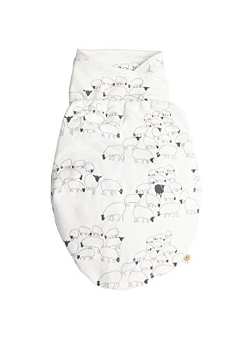 Ergobaby Arrullo Bebe Recien Nacido de Algodon para Verano y Invierno Diseño Oveja Saco de Dormir