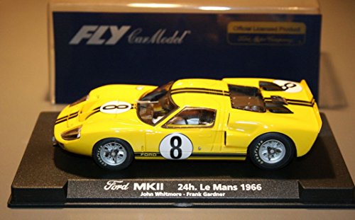 FLy - Scalextric Slot 88085 a761 Compatible Ford mkii 24h le Mans 1966