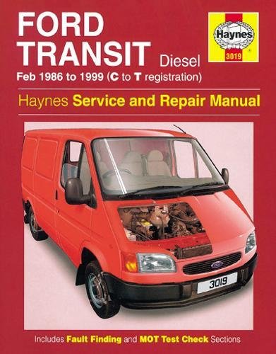 Ford Transit Diesel (Feb 86 - 99) C To T (Service & repair manuals)