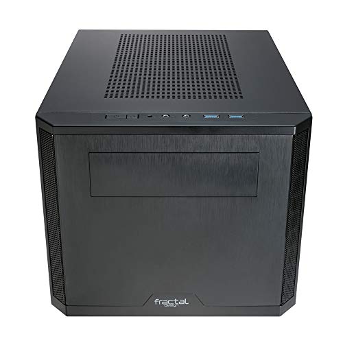 Fractal Design Core 500 Negro Carcasa de Ordenador - Caja de Ordenador (PC, Mini-DTX, Mini-ITX, Negro, 19,5 L, 17 cm, 31 cm)