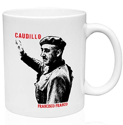Francisco Franco 11oz Taza de café de cerámica de alta calidad