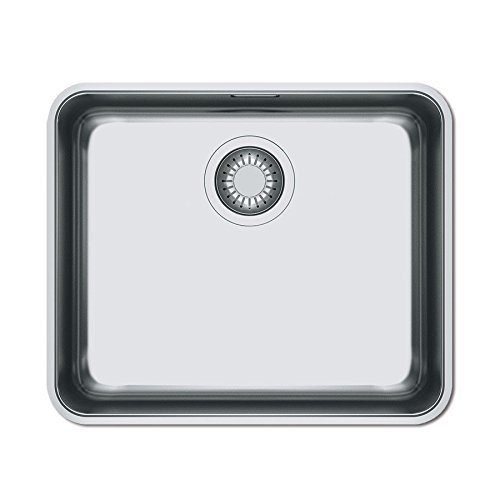 Franke BMG MU PLUS Lavabo sobre-encimera Rectangular Acero inoxidable - Fregadero (Lavabo sobre-encimera, Rectangular, Acero inoxidable, Acero inoxidable, 1 senos, Rectangular)