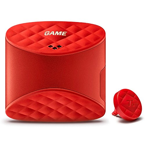 Game Golf Shot Second Generation Live-Dispositivo de Segunda generación de Seguimiento por GPS para supervisión, Unisex, Rojo-Rosso