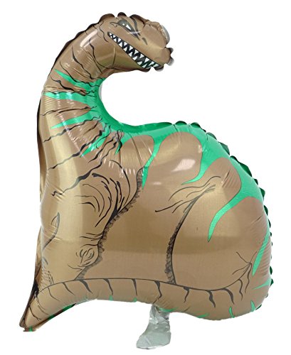 GRABO Globo 26 pulgadas con forma de dinosaurio en color marrón y verde