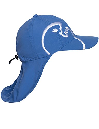 iQ UV 200 Kids Cap con protección de la nuca, gorra protectora de los rayus UV- 50-55 cm