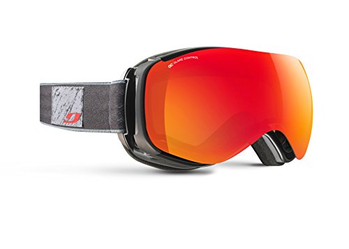 Julbo Ventilate Gafas de esquí, Unisex Adulto, Negro/Gris, Large