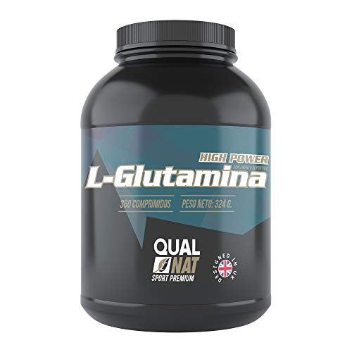 L-Glutamina | Más Masa Muscular |Fuerza y Energía Suplemento Deportivo | 360 comprimidos