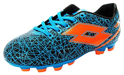 Lotto Lzg VII 700 Fgt Botas de fútbol sintéticas, color Azul, talla 5 UK