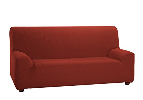 Martina Home Tunez - Funda elástica para sofá, Teja, 3 Plazas (180-240 cm)
