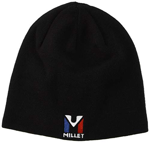 MILLET Active Wool Beanie Hat, Mens, Black-Noir, U