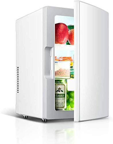 Mini Nevera portátil, refrigerador de pie de 18 litros y congelador Dormitorio de calefacción y refrigeración para el hogar del automóvil