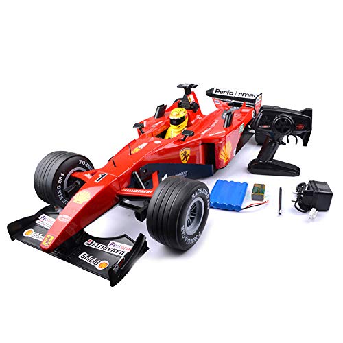 Mogicry Fórmula F1 Mando a Distancia Carreras Muy Grandes 1: 6 Sonido de Simulación Amortiguación de Capacidad Deriva de Carga Modelo Eléctrico de Alta Velocidad Juguete Infantil Coche Rc para Niños 3