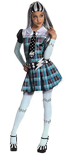 Monster High - Disfraz de Frankie Stein para niña, infantil 5-7 años (Rubie's 884786-M)