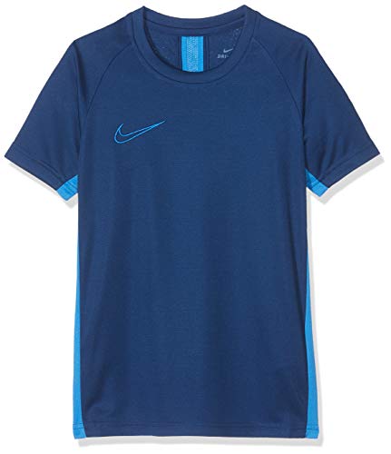 NIKE B Nk Dry Acdmy Top SS T-Shirt, Niños, Coastal Blue/Lt Photo Blue/(Lt Photo Blue), XL