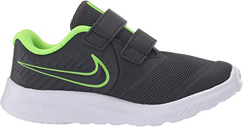 Nike Star Runner 2 (TDV), Zapatillas de Gimnasia Unisex bebé, Negro (Anthracite/Electric Green/White 004), 25 EU