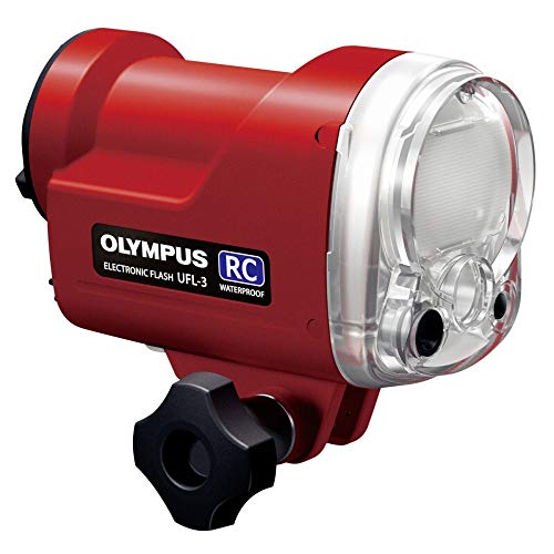 Olympus V6320120U000 - Flash subacuático UFL-3 para la Serie PT, Rojo