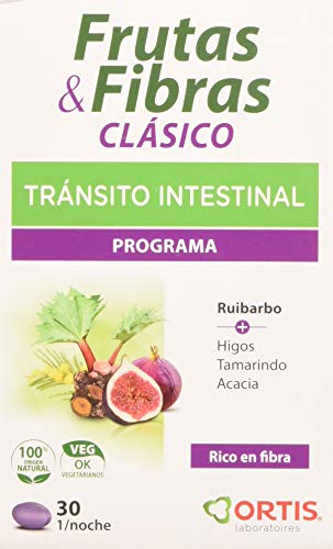 Ortis Fruta y Fibra Clasico 30 Comprimidos - 1 Unidad