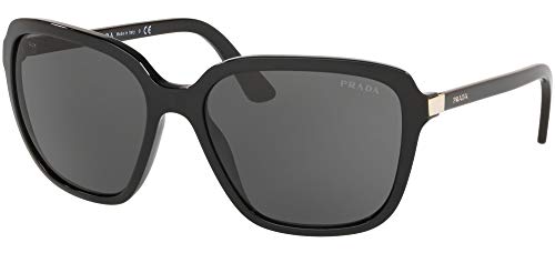 Prada 0PR 10VS Gafas de Sol, Negro, 58 para Mujer