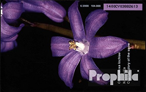 Prophila Collection Chipre 2110 5 Libras Flor (Tarjetas Telefónicas para los coleccionistas) Planta