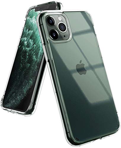 Ringke Fusion Diseñado para Funda iPhone 11 Pro, Espalda Transparente Prevención de Golpes Parachoque TPU Carcasa iPhone 11 Pro 5.8 Pulgadas (2019) - Transparente