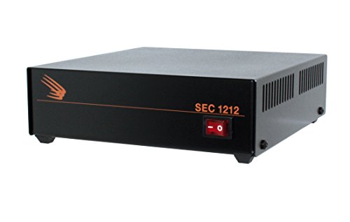 Samlex SEC-1212 Adaptador e inversor de Corriente Auto/Interior Negro - Fuente de alimentación (Auto/Interior, 120 V, 60 Hz, 13.8 V, 10 A, Universal)