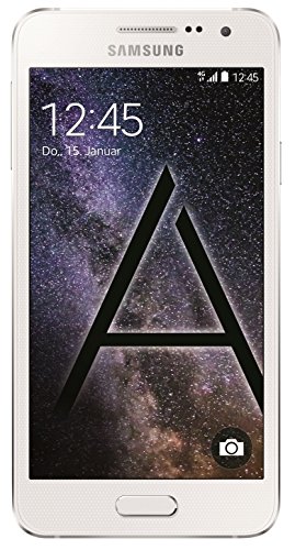 Samsung Galaxy A3 - Smartphone libre Android (pantalla 4.5", cámara 8 Mp, 16 GB, Quad-Core 1.2 GHz, 1.5 GB RAM), blanco