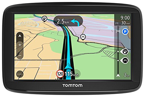 TomTom Start 52, GPS para coche, 5 pulgadas, mapas de la UE para toda la vida y pantalla resistiva
