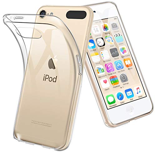 TopACE® Ultra Slim Transparente TPU Silicona Funda Protective Case Funda Cover para Apple iPod touch 6/ 7 2019 (6 Generation & 7 Generation)