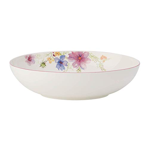 Villeroy & Boch Mariefleur Basic Ensaladera oval, porcelana Premium, 32cm