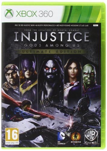 Warner Bros Injustice Gods Among Us Ultimate Edition, Xbox 360 Básico Xbox 360 Inglés, Italiano vídeo - Juego (Xbox 360, Xbox 360, Lucha, Modo multijugador, T (Teen))