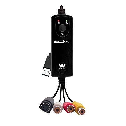 Woxter i-Video Capture 20 - Capturadora de Vídeo con conexión USB, Resolución 720p, Streaming