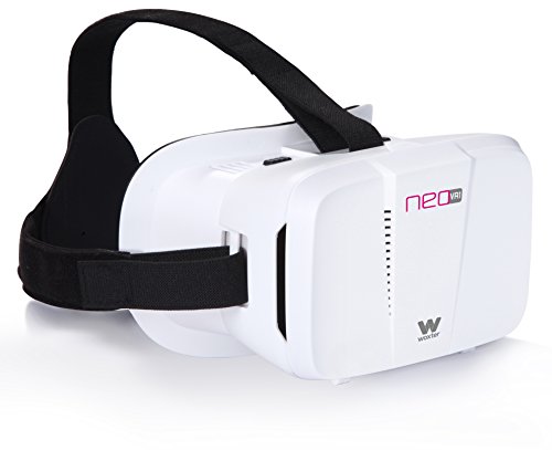 Woxter Neo VR1 White - Gafas VR de realidad virtual para smartphones de 4” a 6”