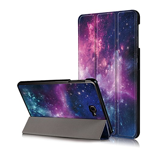 Xuanbeier Funda Ultra Delgado para Samsung Galaxy Tab A 10.1 SM-T580 T585, La Vía Láctea