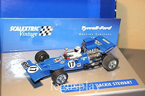 SCX Slot Scalextric 6178 Tyrrell-Ford 001 F1 Vintage Edition