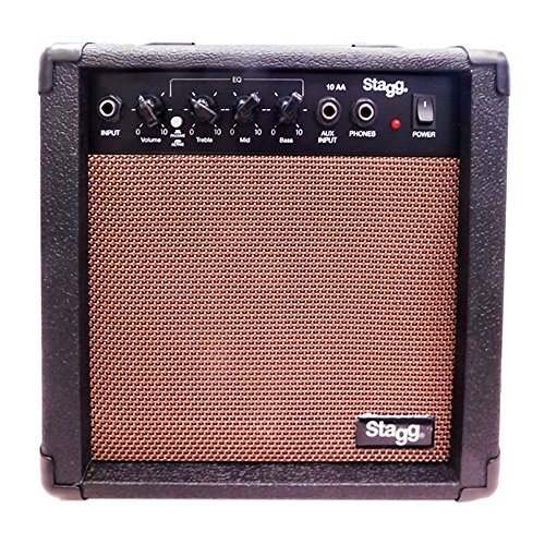 Stagg Stagg - Amplificador para guitarra (10W), color negro
