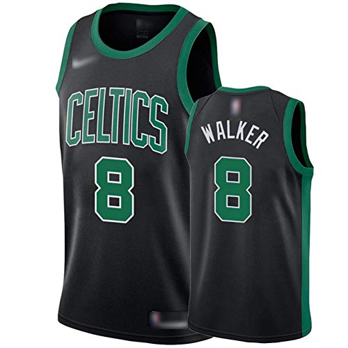 ATI-HSKJ Camiseta de baloncesto del Boston Celtics 8# Antoine Walker Fans Hombres Basketball Oeste Tops Retro Sudadera, Swingman Jersey Negro BH286, 1, color Color de la foto., tamaño M:170cm~175cm