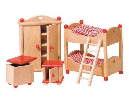 Goki - Mueble para casa de muñecas