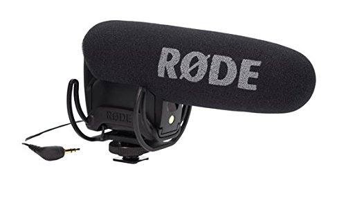 Rode VideoMic Pro R - Micrófono Externo para videocámara, Color Negro