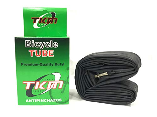 TKM 10983- Cámara de aire Antipinchazos para Bicicleta MTB Super Reforzada 29" X1.95/2.125/2.35 Válvula Fina F/V