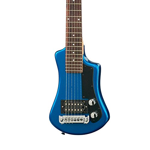 Hofner HCT - Guitarra corta, color azul