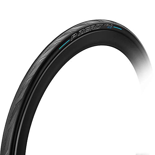 Pirelli PZero Velo 4S - Neumático para Bicicleta de Carretera, Color Negro, tamaño 700 x 25c, 127TPI 220g Tire, 3.5 x 8.5 x 3.2inches