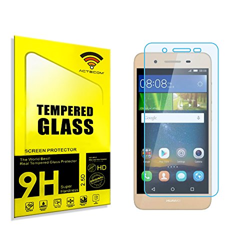 actecom® Protector DE Pantalla para Huawei GR3 / P8 Lite Smart 5" Cristal Vidrio Templado