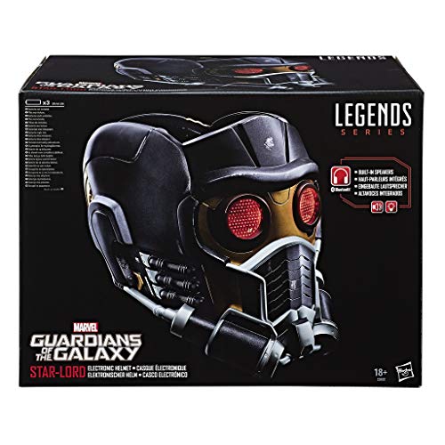 Guardianes de la Galaxia Marvel Legends Series casco electrónico Star-Lord (Hasbro C0692E48)